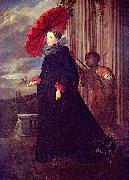 Anthony Van Dyck Portrat der Marchesa Elena Grimaldi, Gattin des Marchese Nicola Cattaneo. oil painting on canvas